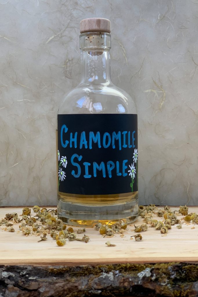 Chamomile Simple Syrup