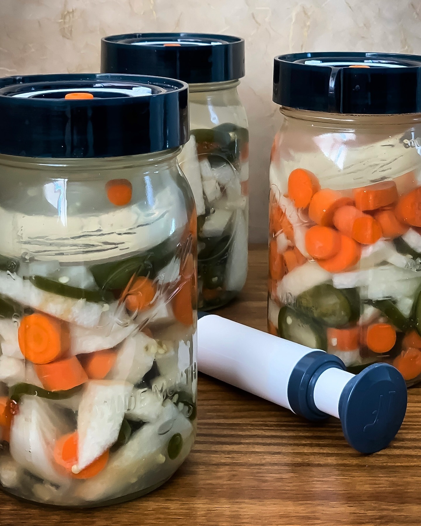 Our Lacto-fermented Jicama recipe just got added to the blog! 🌿✨ These tangy jicama, carrots, jalapeños, and onions make the perfect pickle for your tacos or just for snacking. 😋 If you’re curious about lacto-fermentation or looking for ways to boost your gut health, this post has all the details you need. 🌶🥕 Head over to wemakepretty.com (link in bio) for the full recipe and a deep dive into the process! 🧑‍🍳💚 
.
.
.
.
.
.
.
#lactofermentation #fermentation #fermentedfood #fermentedfoods #fermented #guthealth #probiotics #healthylifestyle #plantbased #vegetarian #denvervegan #veganfood #veganfoodporn #whatveganseat #veganrecipes #veganrecipeideas #veganrecipe #veganrecipeshare #glutenfreevegan #coloradovegans #denvervegans #coloradofoodie #colorado #denvercolorado #coloradoblogger #denverbloggers #veganmexicanfood #vegantacos