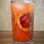 "Summer Lovin'" strawberry blood orange cocktail from So Radish